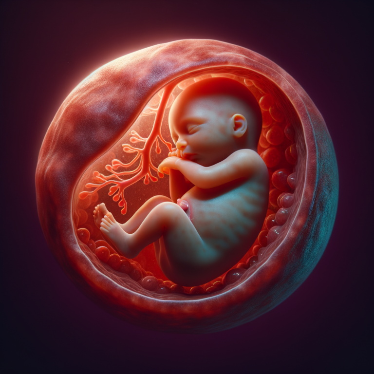 bebê no utero da mãe